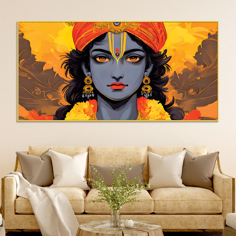 Lord Krishna Traditional Decoration Painting