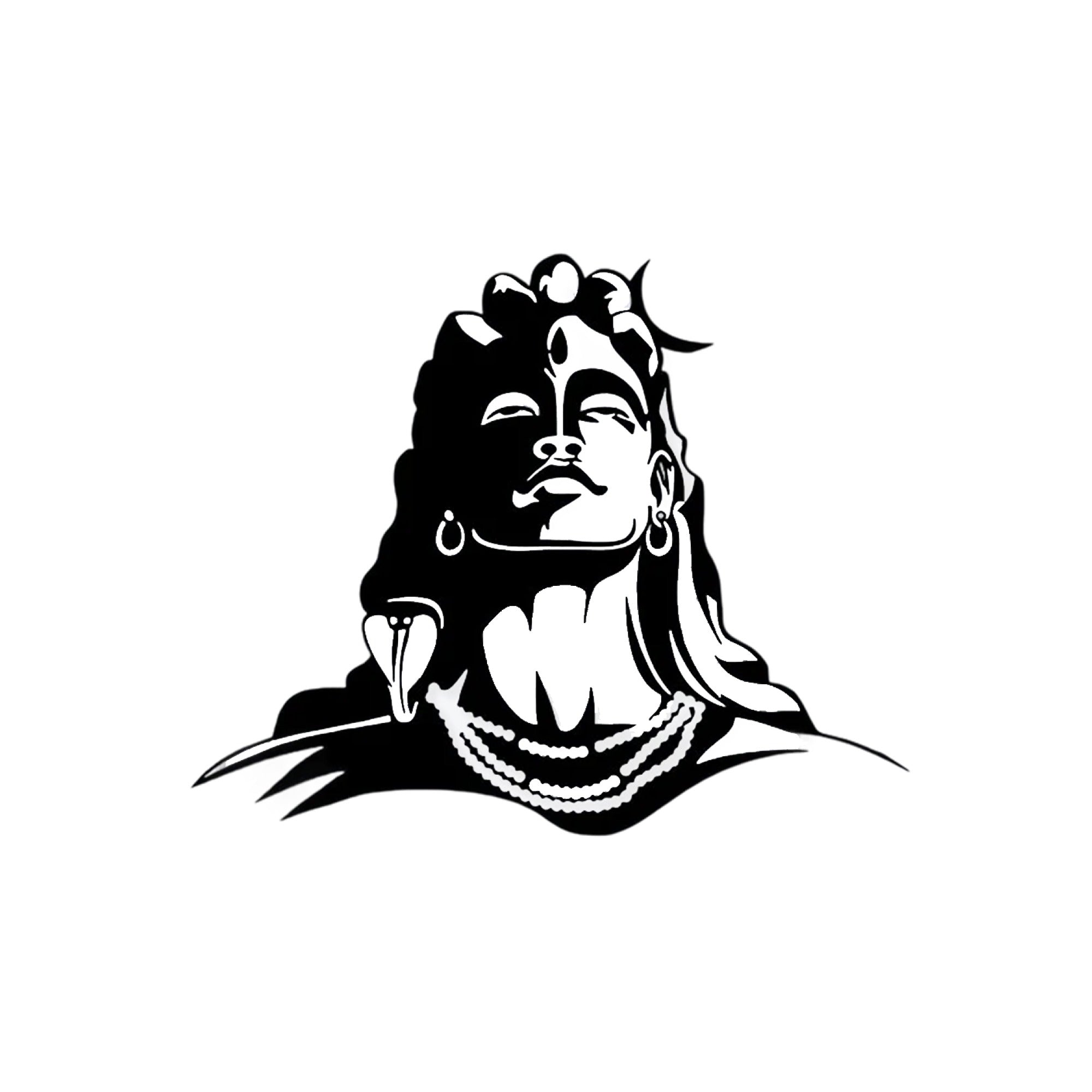 Lord Mahadev Adiyogi Metal Art Devotion Wall Decor