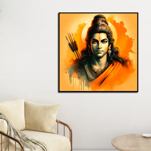 Lord Rama Painting for Spiritual Home Décor