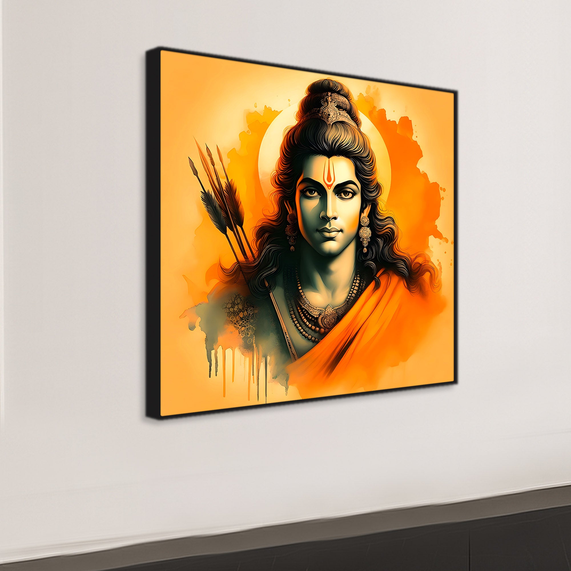 Lord Rama Painting for Spiritual Home Décor