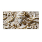 Lord Shiva Crescent Moon 3D Canvas Wall Painting