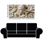 Lord Shiva Crescent Moon 3D Canvas Wall Painting