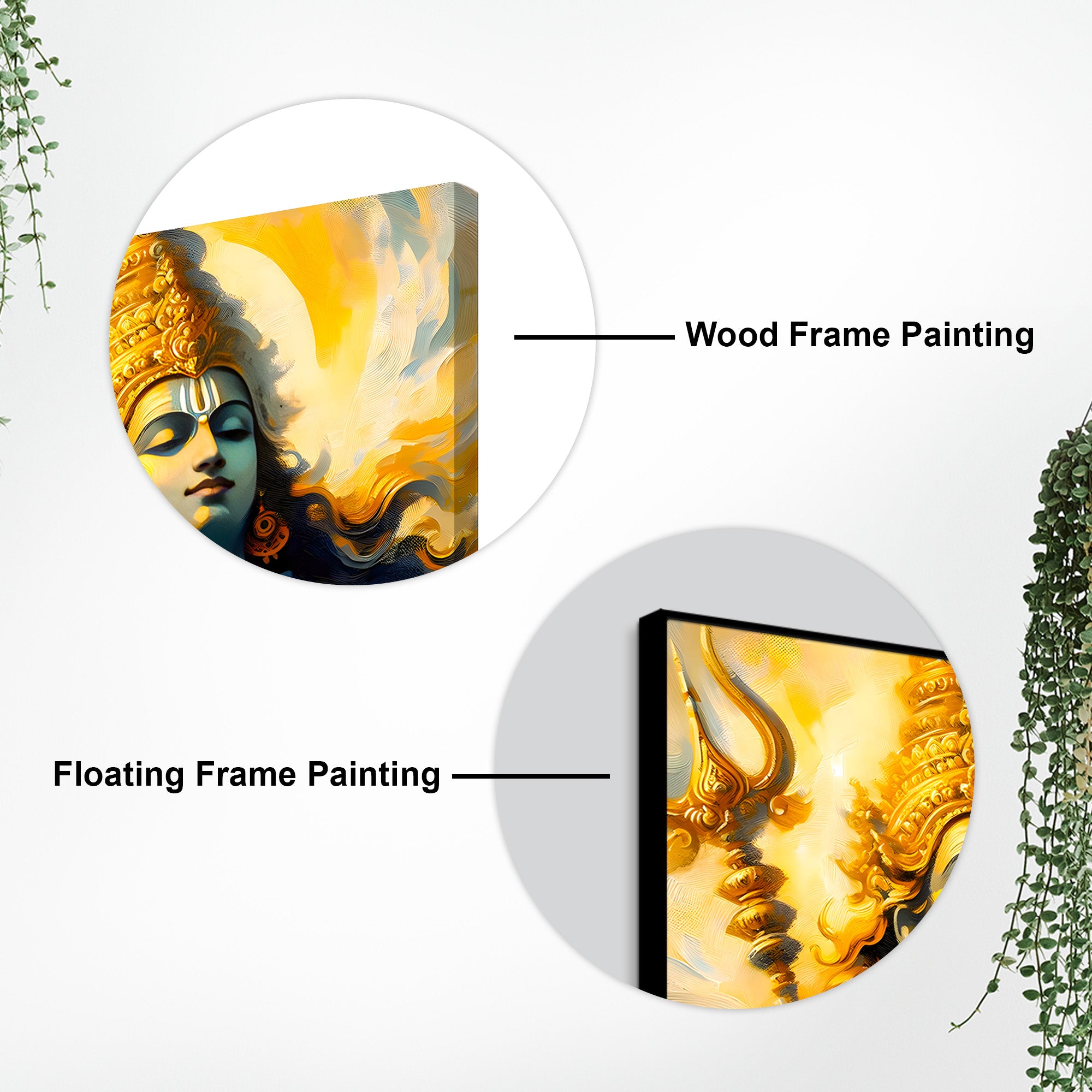 Lord Shiva Divine Aura Premium Canvas Wall Painting