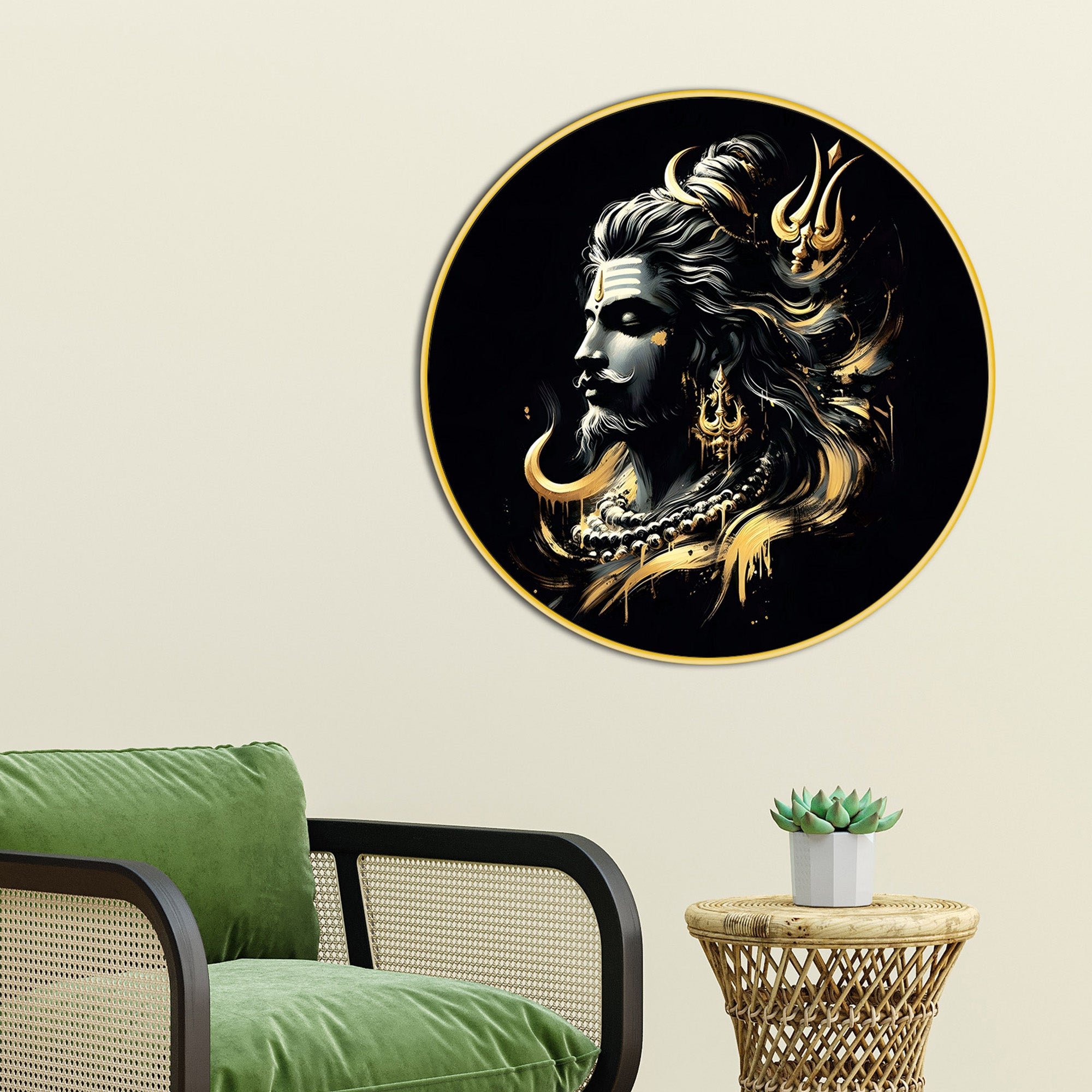  lord-shiva-round-frame-art-meditation-wall-decor