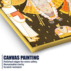 Lord Shreenath Ji Nathdwara Devotional Canvas Wall Painting