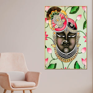lord-shreenathji-face-illustration-canvas-wall-painting
