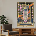 Lord Shreenathji Nathdwara Style Canvas Wall Painting for Home & Temple
