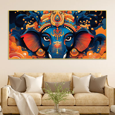 lord-shri-ganesha-divine-face-abstract-canvas-wall-painting-for-home