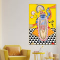 lord-shri-krishna-shreenathji-traditional-pichwai-canvas-wall-painting