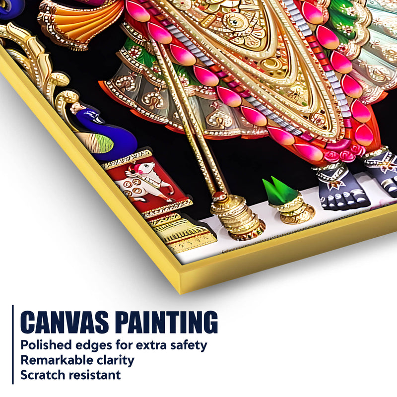 Lord Shri Pandharpur Vitthal Vithoba Canvas Wall Art Painting