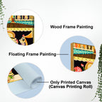 Lord shrinath Ji Canvas Painting | Traditional Hindu Wall Art for Home Decor