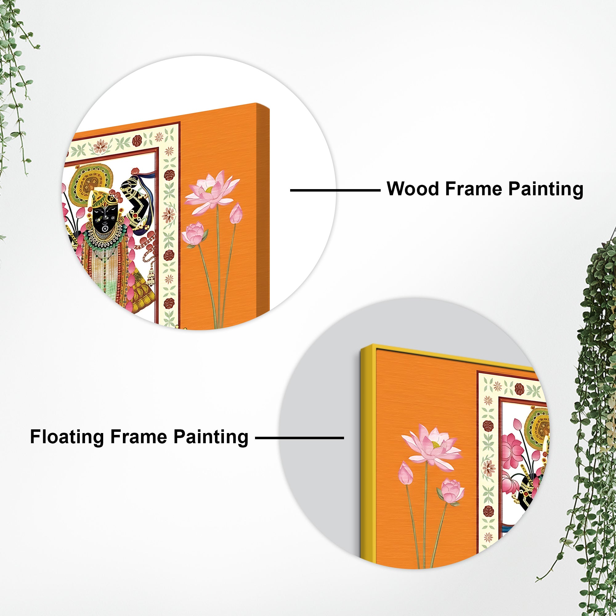 Lord Shrinathji Painting | Devotional Pichwai Wall Decor for Home