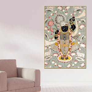 lord-shrinathji-pichwai-style-canvas-wall-painting