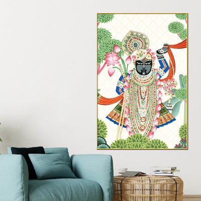 lord-tirupati-balaji-canvas-painting-devotional-art