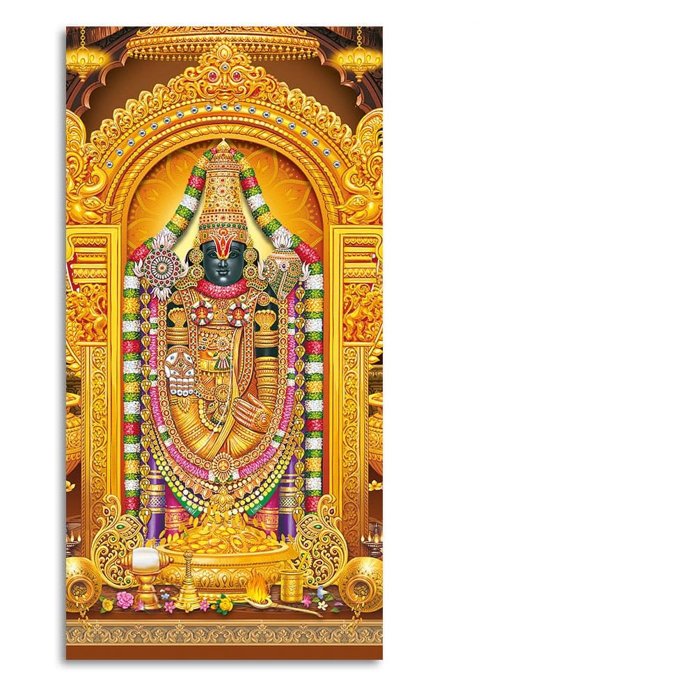 Lord Tirupati BalaJi Canvas Wall Painting