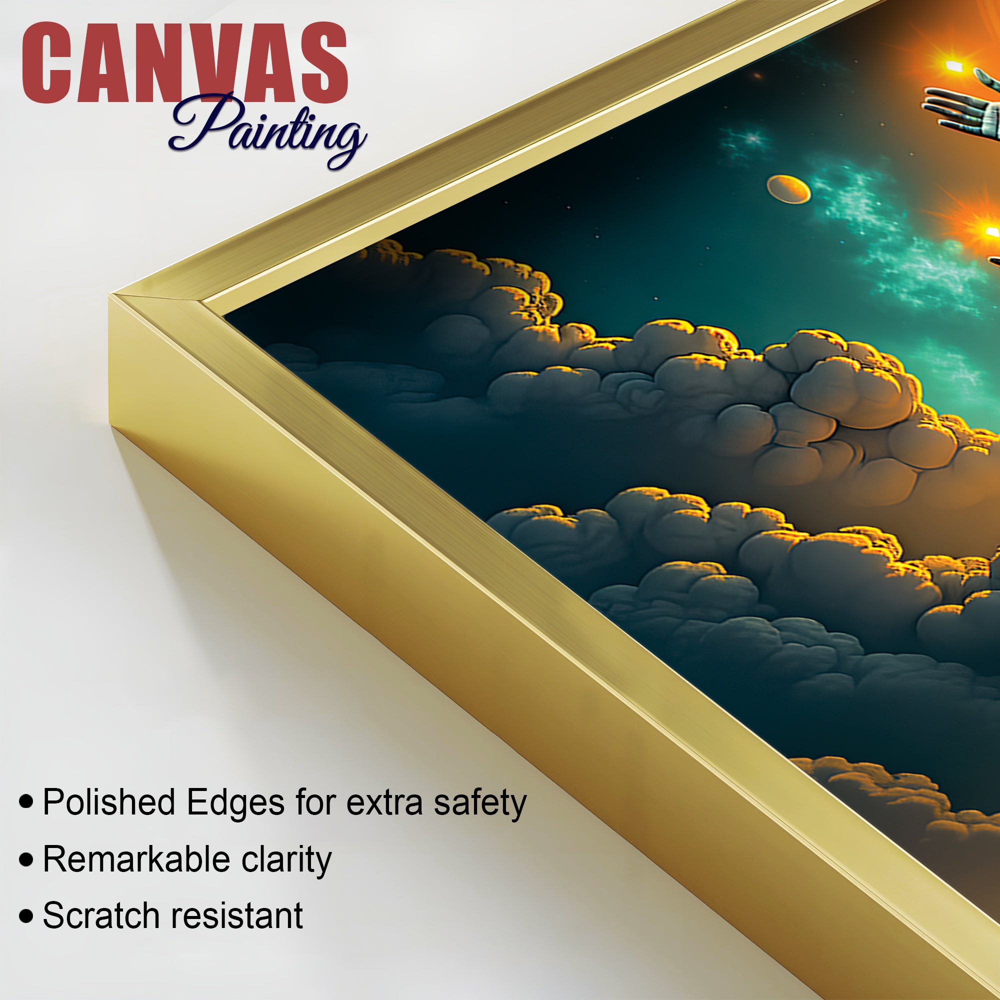 Lord Vishnu Hindu Devotional Painting