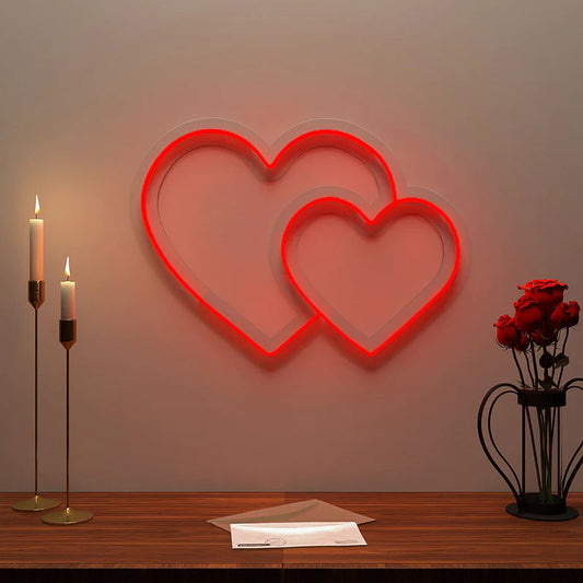 Love Heart Sign Neon Light