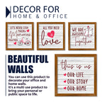 Love Quote Wall Frame Set of Four