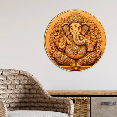 Luxurious Hindu God Painting
