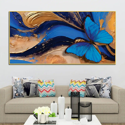 luxury-abstract-butterfly-wall-painting-for-wall-decor