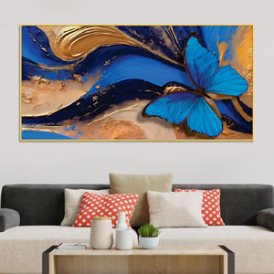 Luxury Abstract Butterfly Wall Painting for Wall Decor