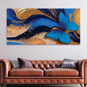 Luxury Abstract Butterfly Wall Painting for Wall Decor