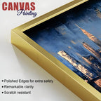 Luxury Abstract City Painting for Home