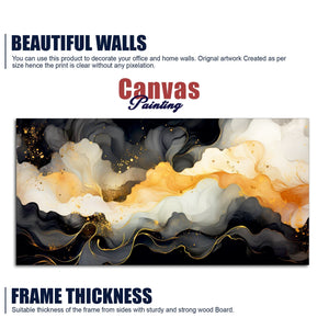 Luxury Abstract Fluid Art Canvas Wall Painting