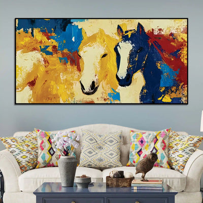 luxury-abstract-horse-canvas-wall-art-painting-for-bedroom-decor