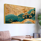 Luxury Abstract Mountain Canvas Wall Painting for Decoration