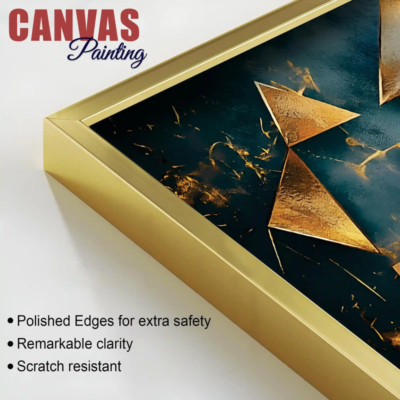 Luxury Abstract Rose Canvas Wall Painting