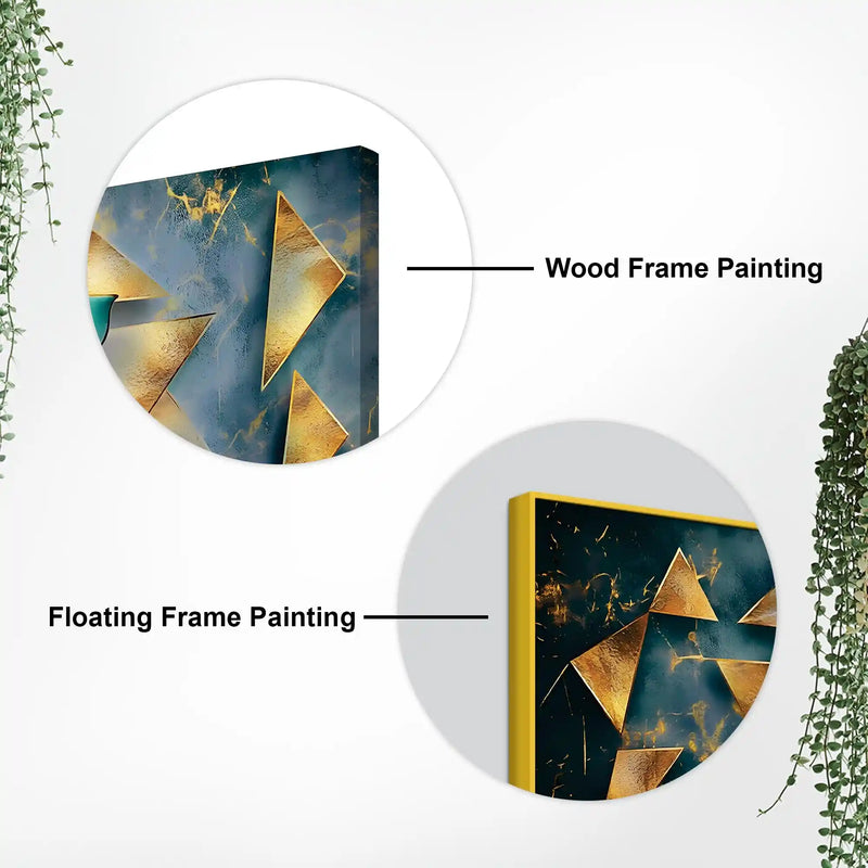 Luxury Abstract Rose Canvas Wall Painting