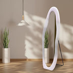 Luxury Abstract Shape Full Body Standing Mirror for Home & Studio – Premium Designer Floor Mirror