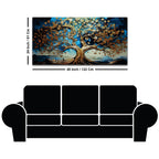 Luxury Artistic Tree Canvas Wall Art Painting for Home & Office Décor