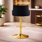 luxury-bar-stool-with-rich-black-velvet-upholstery-and-gold-frame