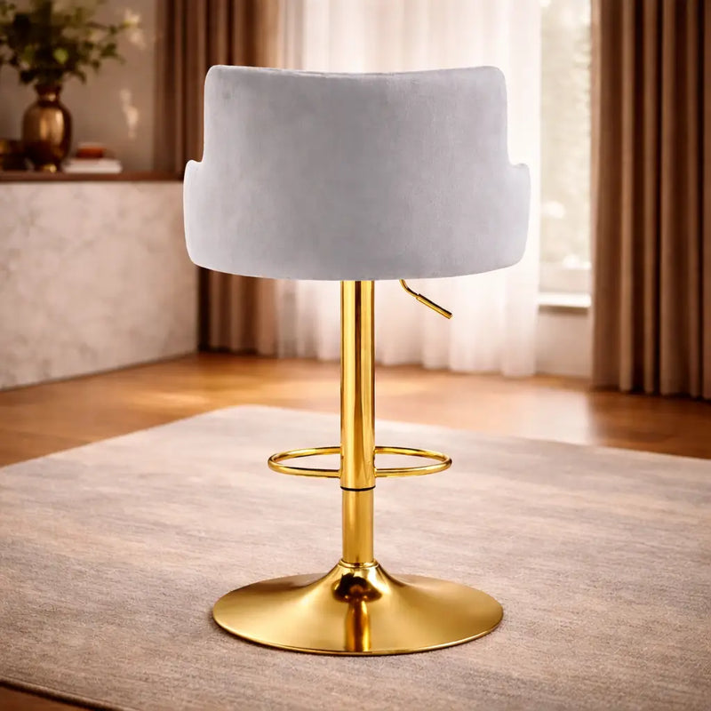 luxury-bar-stool-with-rich-grey-velvet-upholstery-and-gold-frame