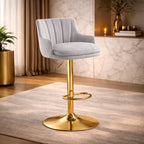 luxury-bar-stool-with-rich-grey-velvet-upholstery-and-gold-frame