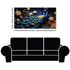 Luxury Bird Peacock Decorative Canvas Wall Painting for Home & Offices