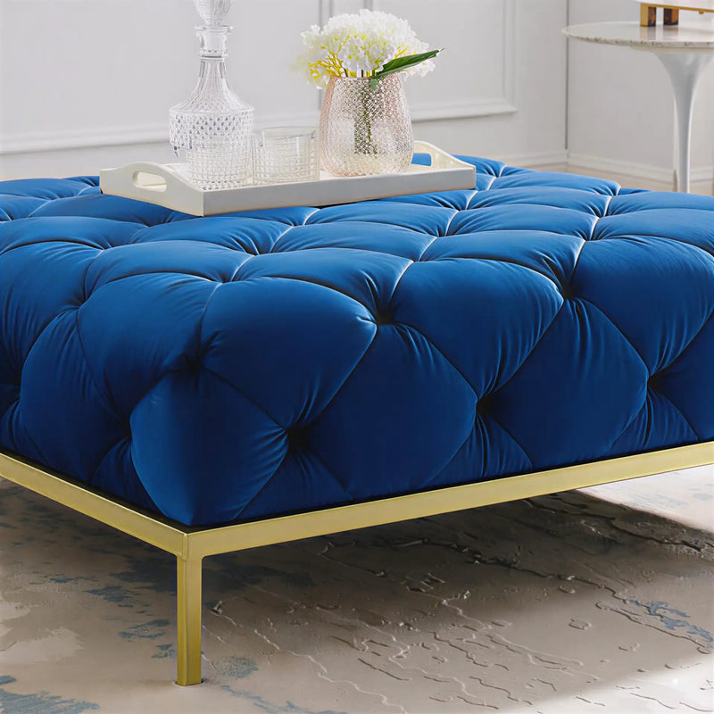 luxury-blue-tufted-ottoman