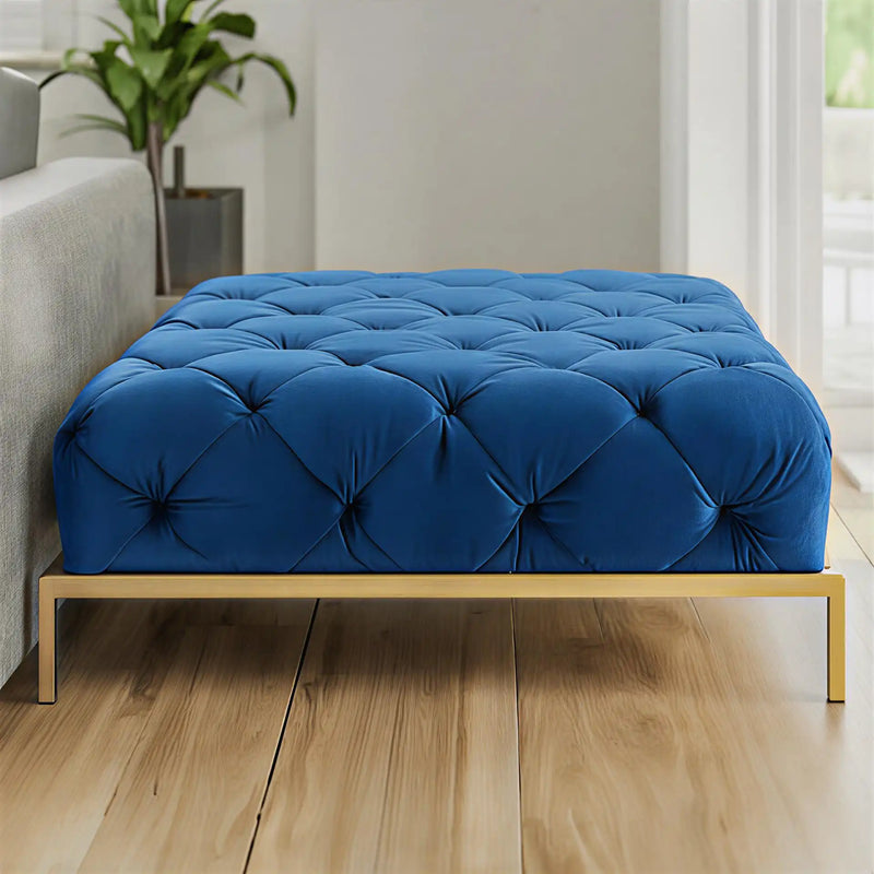 luxury-blue-tufted-ottoman