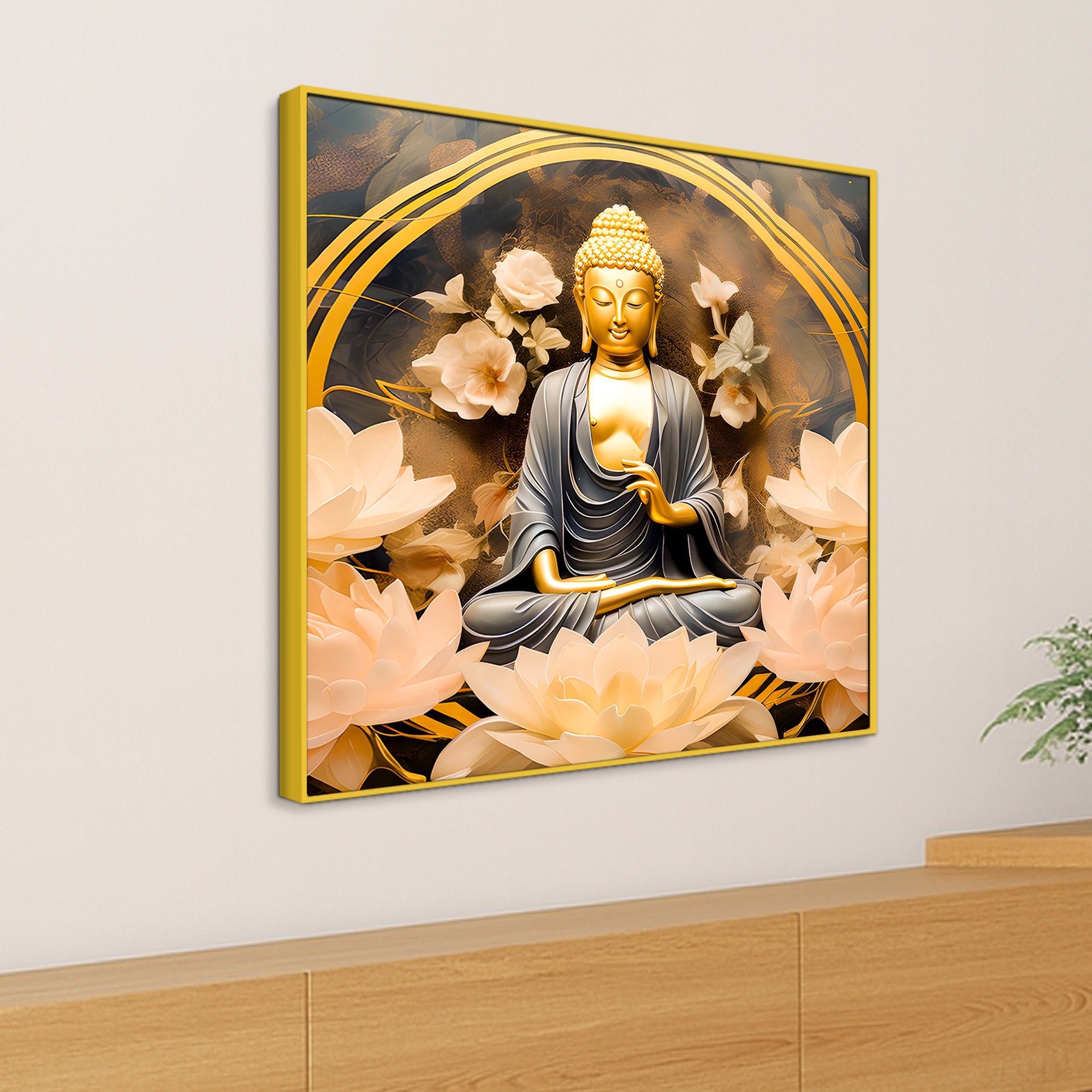 Luxury Buddha Canvas Painting