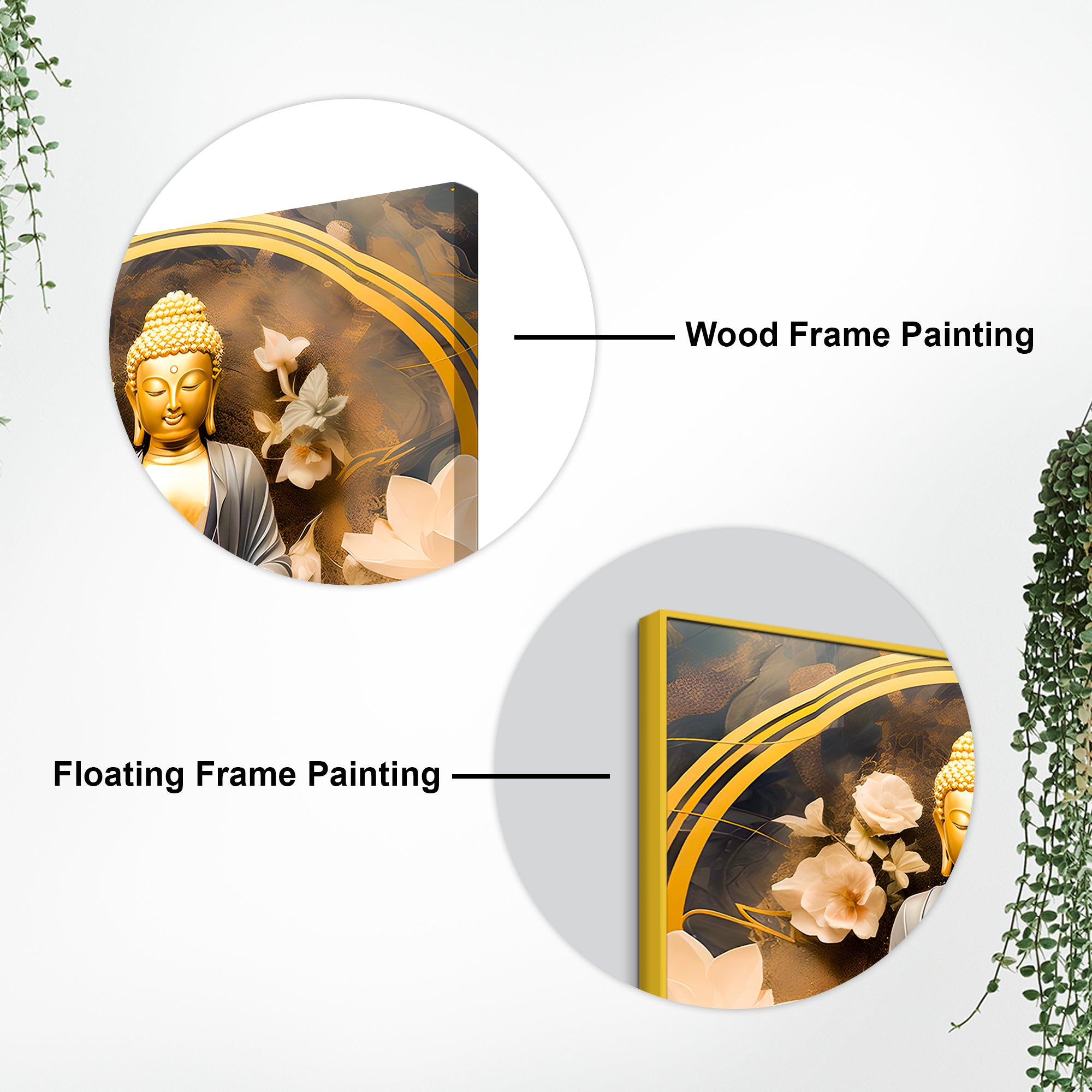 Luxury Buddha Canvas Painting