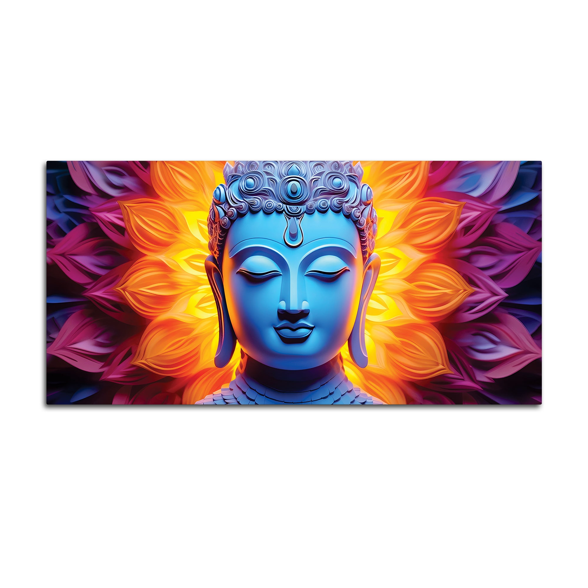 Luxury Buddha Canvas Painting for Modern Home Décor