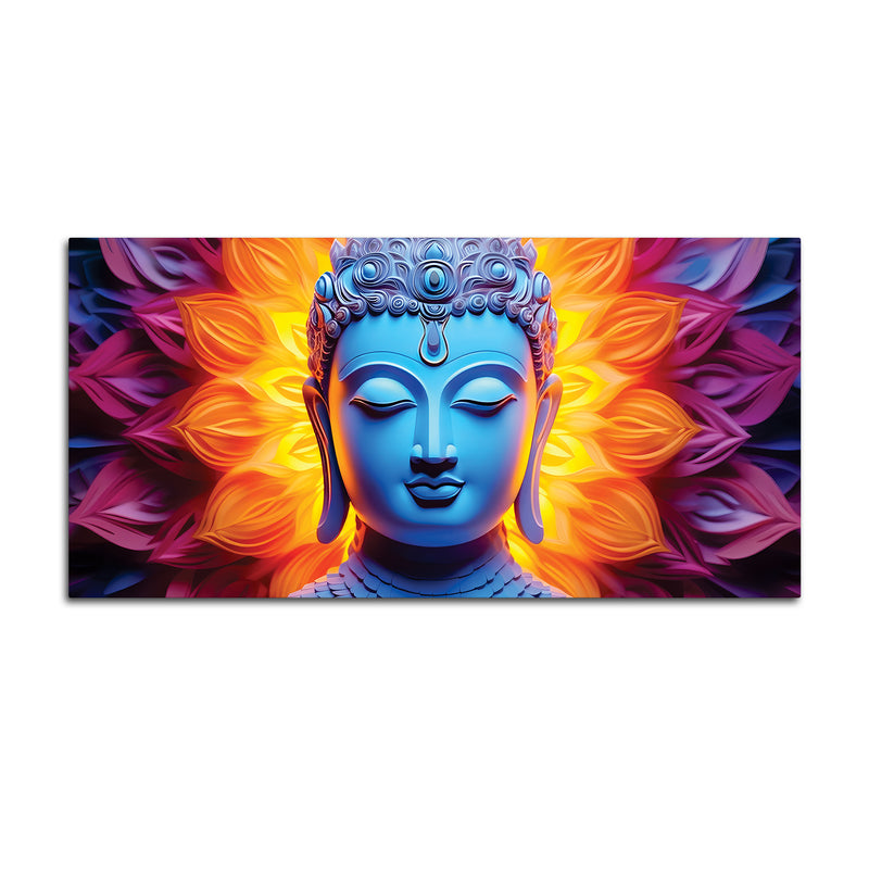 Luxury Buddha Canvas Painting for Modern Home Décor