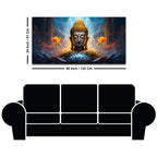Luxury Buddha Canvas Painting for Stylish Wall Decoration