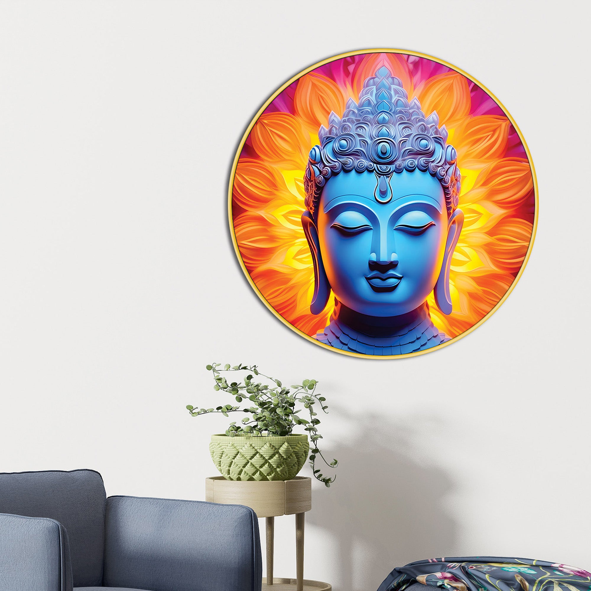 Luxury Buddha Decorative Canvas Painting