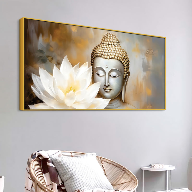 Luxury Buddha Painting for Modern Home Decor