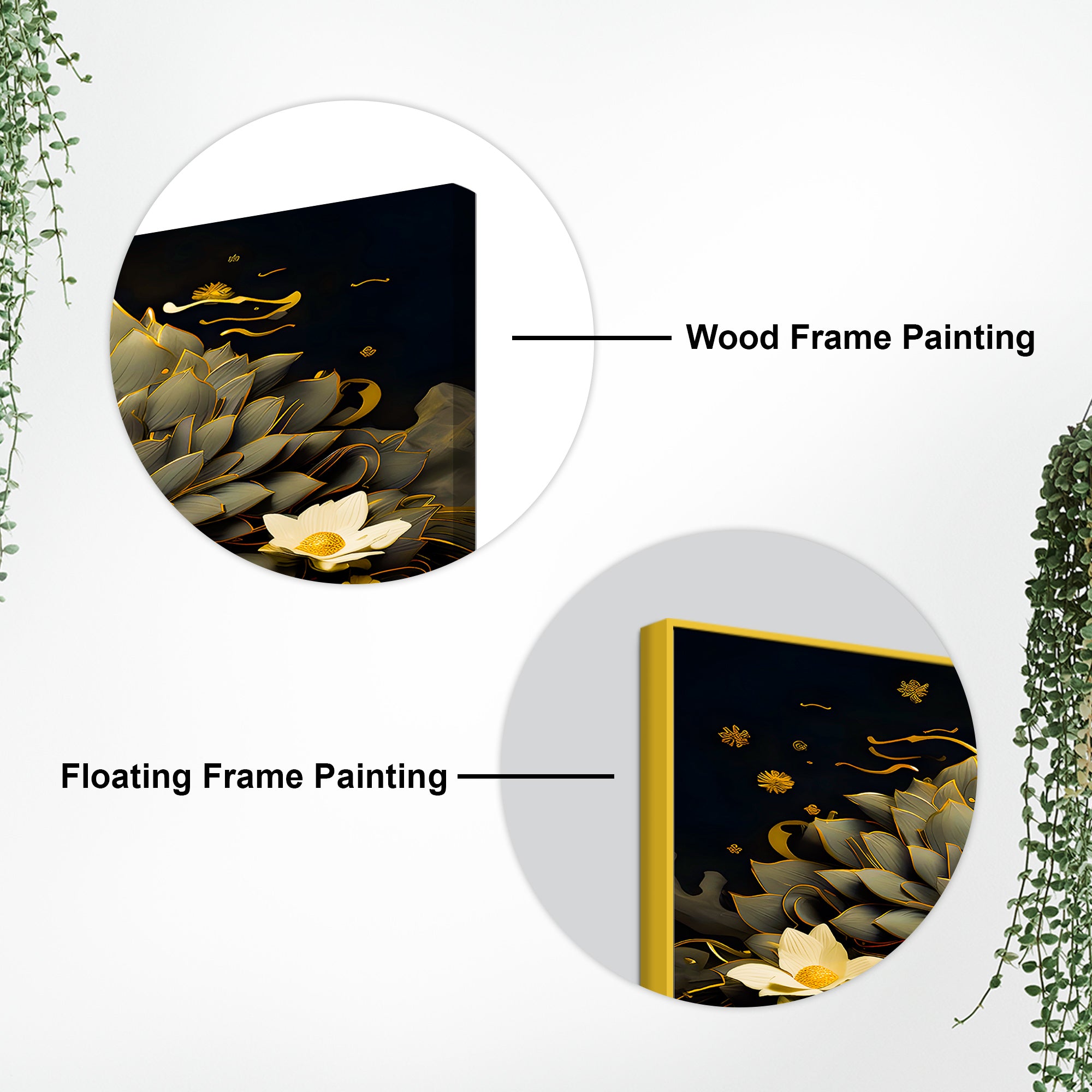 Luxury Buddha Spiritual Canvas Wall Painting