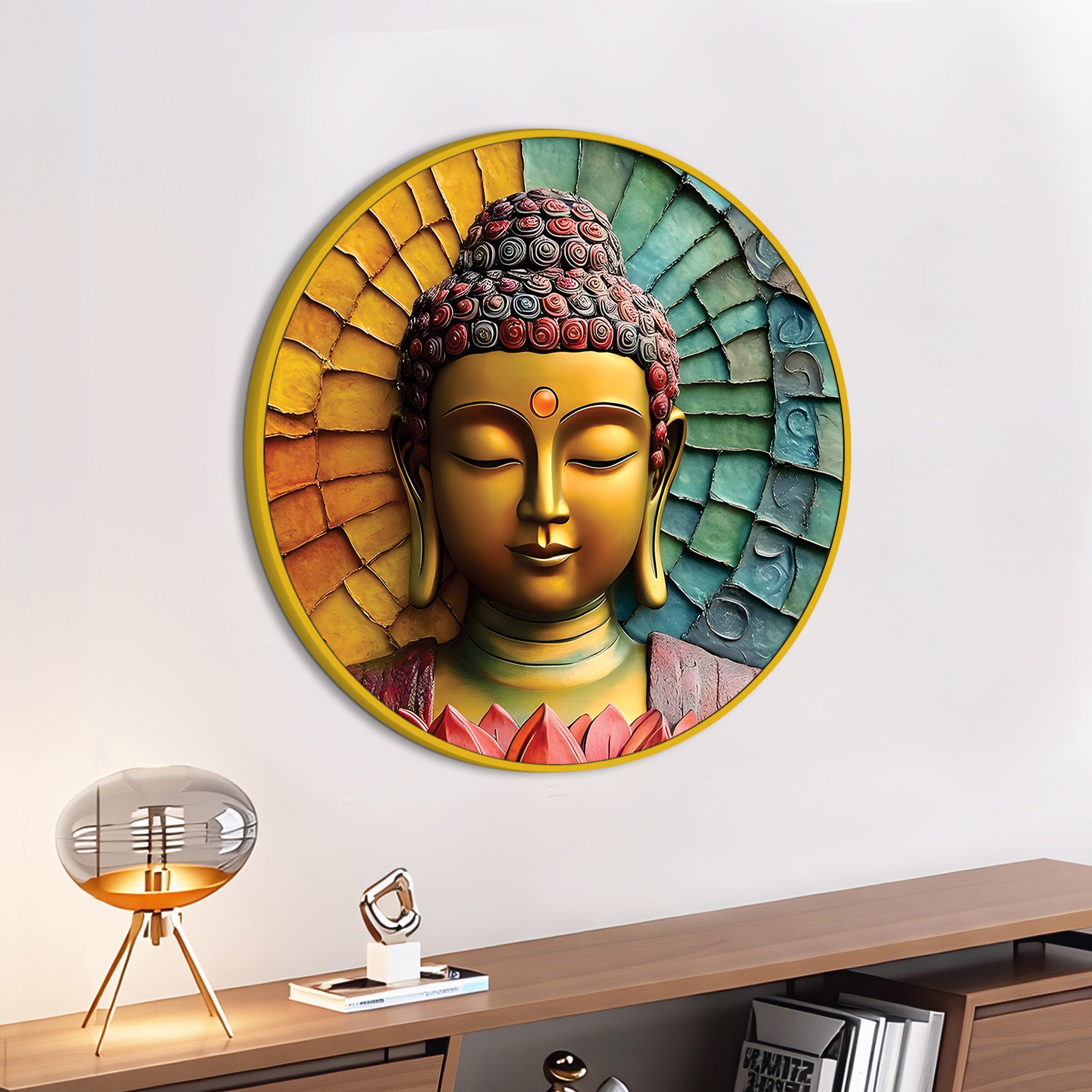 Luxury Buddha Spiritual Painting
