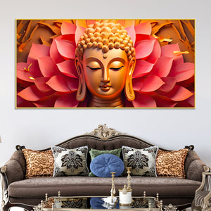 Luxury Buddha Wall Painting for Calm & Beautiful Living Spaces